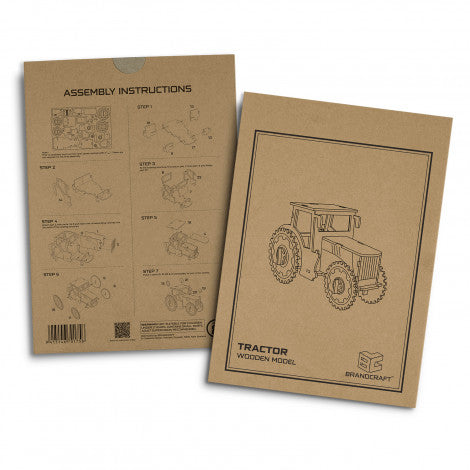 BRANDCRAFT Tractor Wooden Model - 124026-5