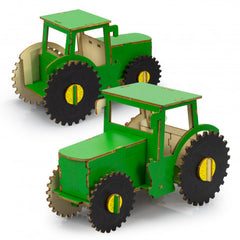 BRANDCRAFT Tractor Wooden Model - 124026-2