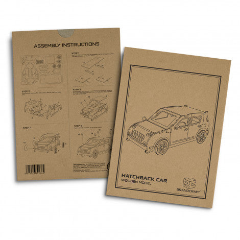 BRANDCRAFT Hatchback Car Wooden Model - 124028-5