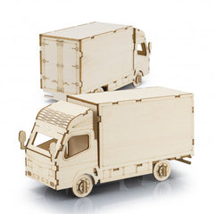 BRANDCRAFT Small Truck Wooden Model - 124032-3