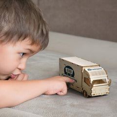 BRANDCRAFT Small Truck Wooden Model - 124032-2