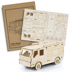 BRANDCRAFT Fire Truck Wooden Model - 124034-0