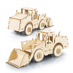 BRANDCRAFT Wheel Loader Wooden Model - 124037-3