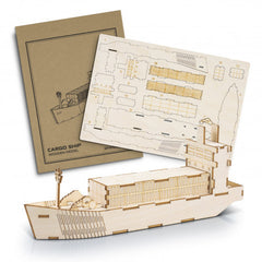 BRANDCRAFT Cargo Ship Wooden Model - 124038-0