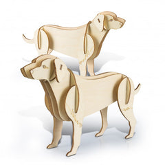 BRANDCRAFT Dog Wooden Model - 124042-3