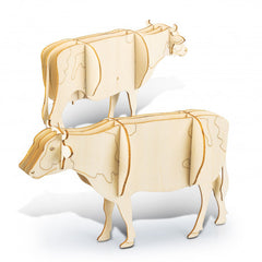 BRANDCRAFT Cow Wooden Model - 124047-2