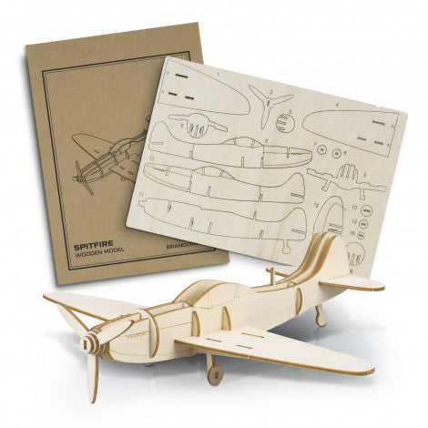 BRANDCRAFT Spitfire Wooden Model - 124054-0