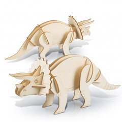 BRANDCRAFT Triceratops Wooden Model - 124056-2