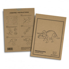 BRANDCRAFT Triceratops Wooden Model - 124056-3