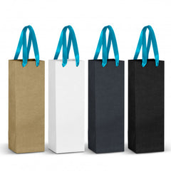 Champagne Ribbon Handle Paper Bag - 125055-8