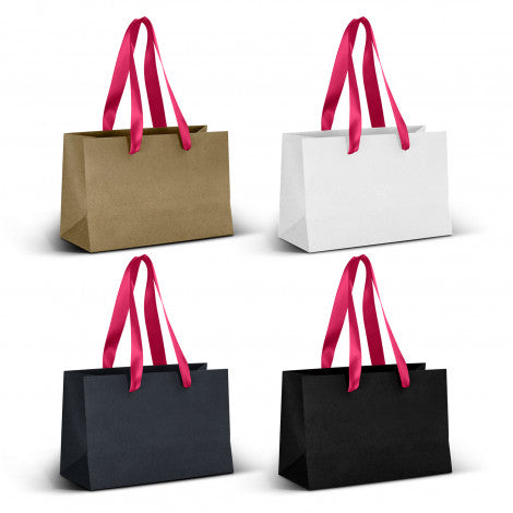 Small Ribbon Handle Paper Bag - 125056-6