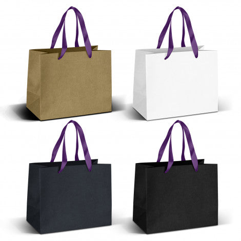 Medium Ribbon Handle Paper Bag - 125057-10