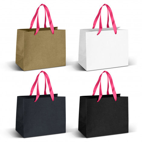 Medium Ribbon Handle Paper Bag - 125057-6