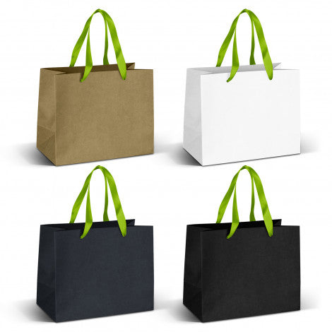 Medium Ribbon Handle Paper Bag - 125057-8