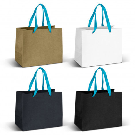 Medium Ribbon Handle Paper Bag - 125057-10