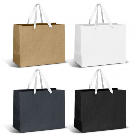 Large Ribbon Handle Paper Bag - 125058-3