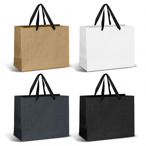 Large Ribbon Handle Paper Bag - 125058-13