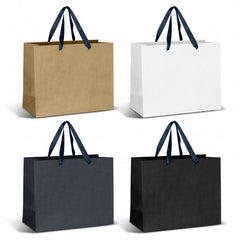 Large Ribbon Handle Paper Bag - 125058-9