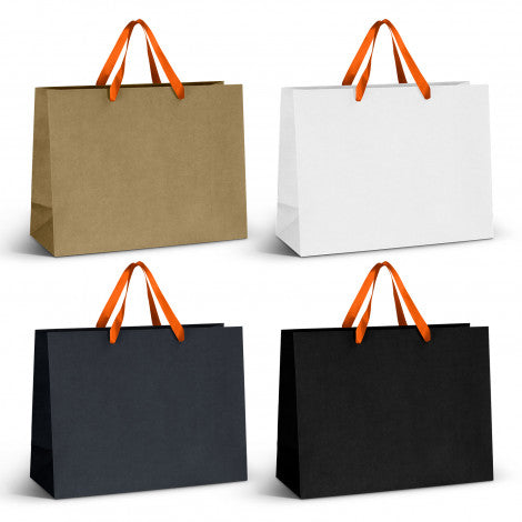 Extra Large Ribbon Handle Paper Bag - 125059-5