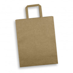 Large Flat Handle Paper Bag Portrait - 125061-3