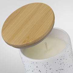 NATURA Candle with Bamboo Lid - 125317-2