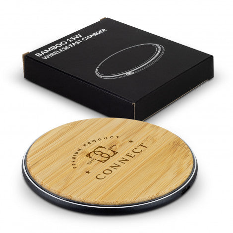 Bamboo 15W Wireless Fast Charger - 125555-0