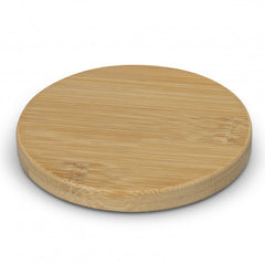 Bamboo Bottle Opener Coaster - Round - 125938-3