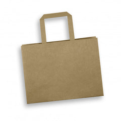 Medium Flat Handle Paper Bag Landscape - 125940-3