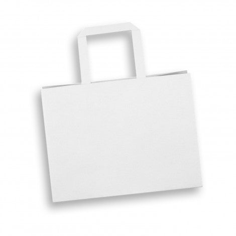 Medium Flat Handle Paper Bag Landscape - 125940-4