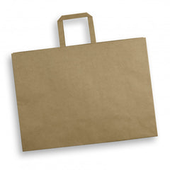 Extra Large Flat Handle Paper Bag Landscape - 125942-3