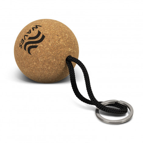 Cork Floating Key Ring - Round - 126233-0