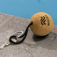 Cork Floating Key Ring - Round - 126233-2