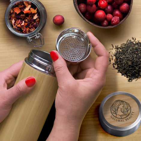 NATURA Bamboo Vacuum Bottle - 126530-4