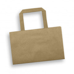 Small Flat Handle Paper Bag Landscape - 127365-3