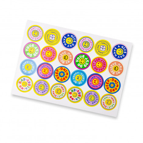 Sticker Sheet 44mm Circle - Gloss - 127921-0