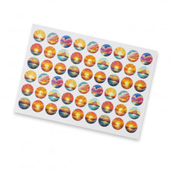 Sticker Sheet 26mm Circle - Matte - 127923-0